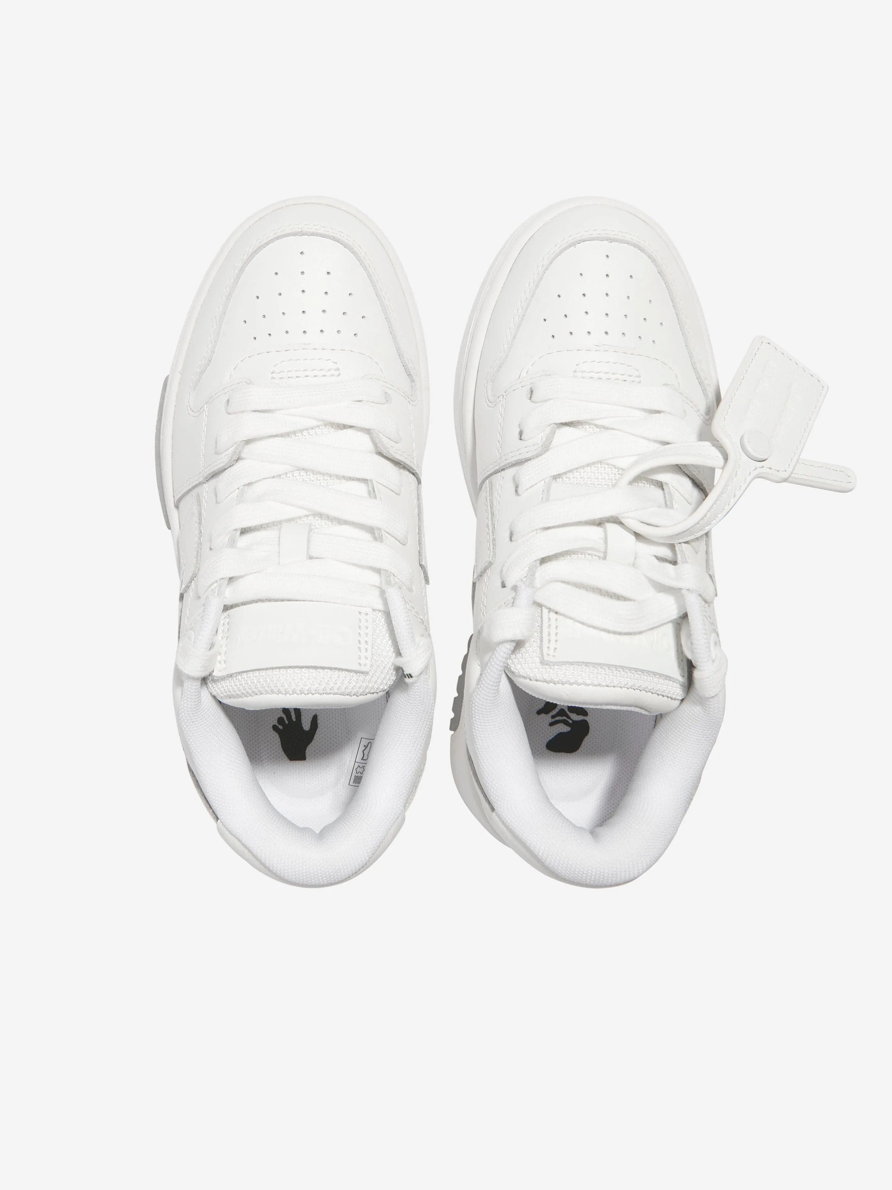 Off-White Boys Out Of Office Stickers Trainers in White