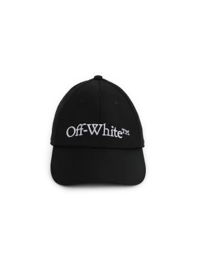 Off-white  Cotton baseball cap - Black