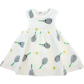 oh baby! Tennis Print Tank Dress, Snow