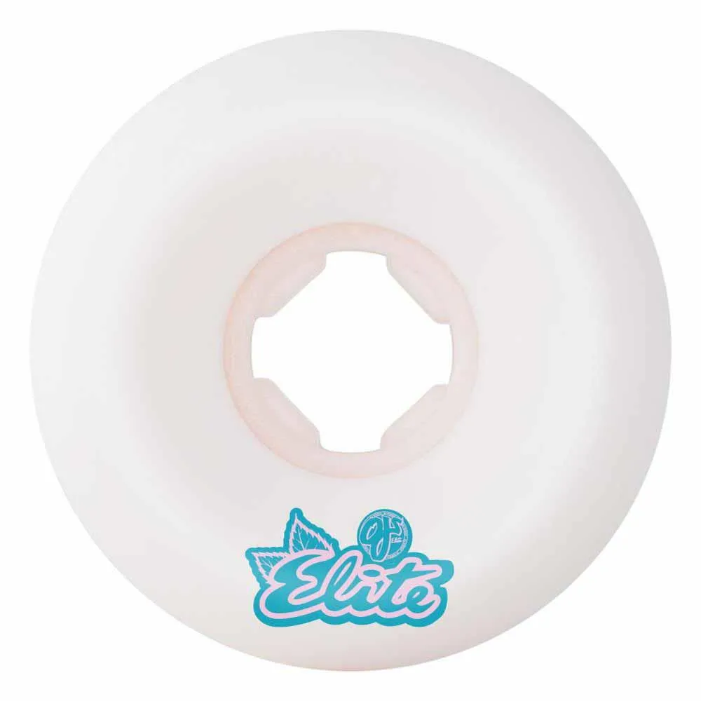 OJ Elite Hardline Skateboard Wheels Jesse Lindloff 99A White 54mm