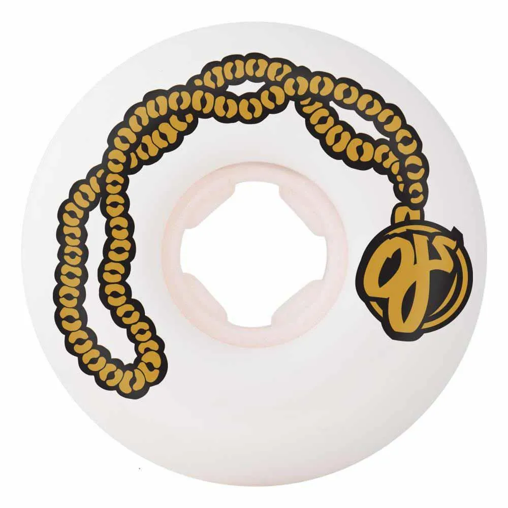 OJ Skateboard Wheels Mini Chubbies Lil Bling Blings 99A White 45mm