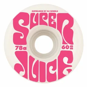 OJ Skateboard Wheels Super Juice White 60mm