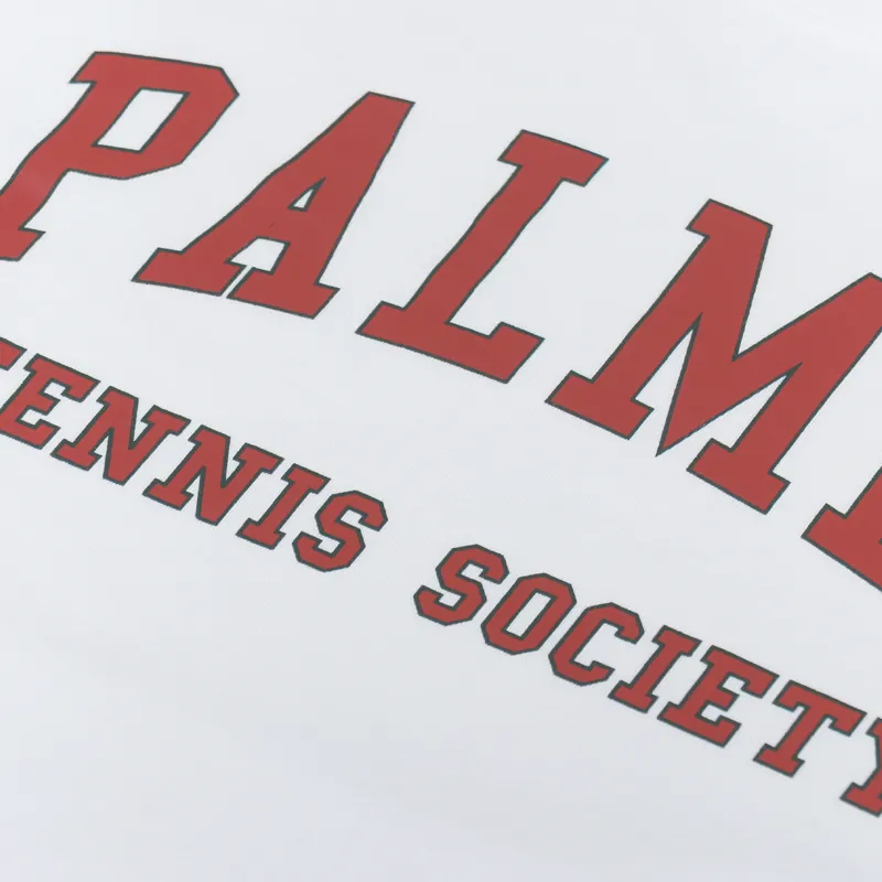 Palmes Tennis Society Ivan T Shirt White