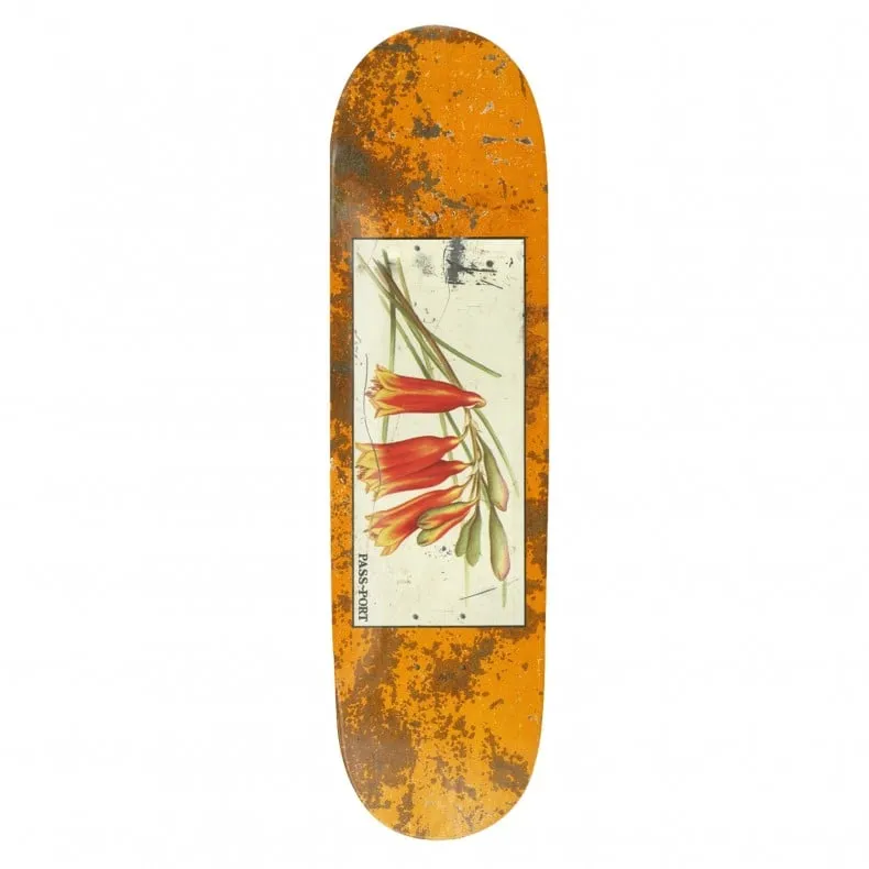 PASS~PORT Tin Floral Bells Skateboard Deck 8.5