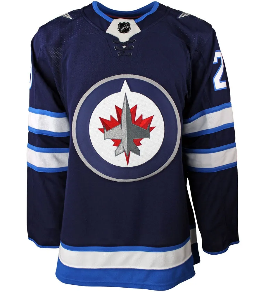 Patrik Laine Winnipeg Jets Adidas Authentic Home NHL Hockey Jersey - Ready to Ship     