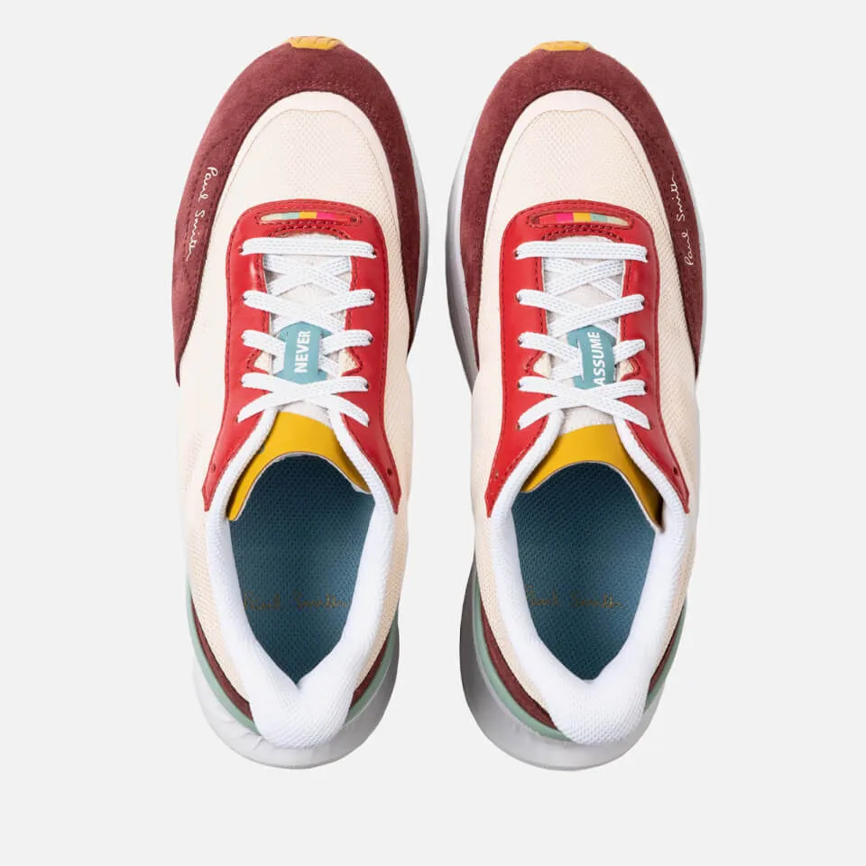 Paul Smith Women's Novella Nylon and Leather Trainers - UK 3 | Coggles