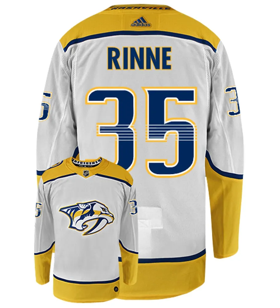 Pekka Rinne Nashville Predators Adidas Authentic Away NHL Hockey Jersey     