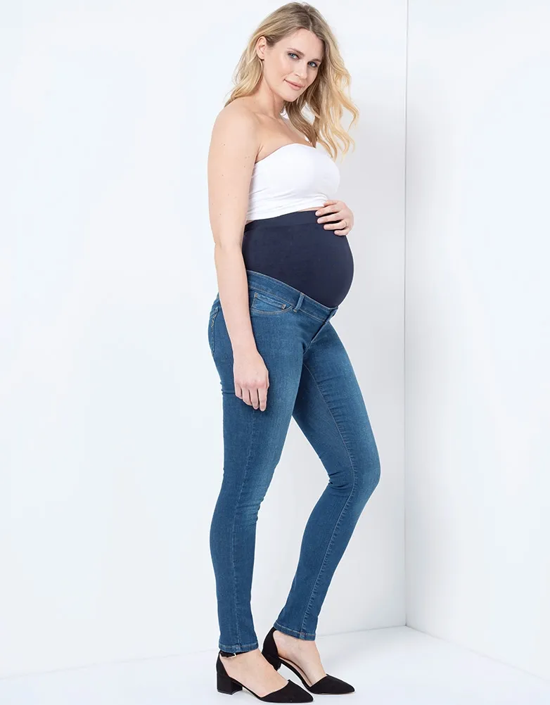 Penny | Over Bump Slim Leg Maternity Jeans