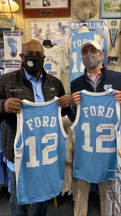 Phil Ford UNC Basketball Jersey Retro Heavyweight Style