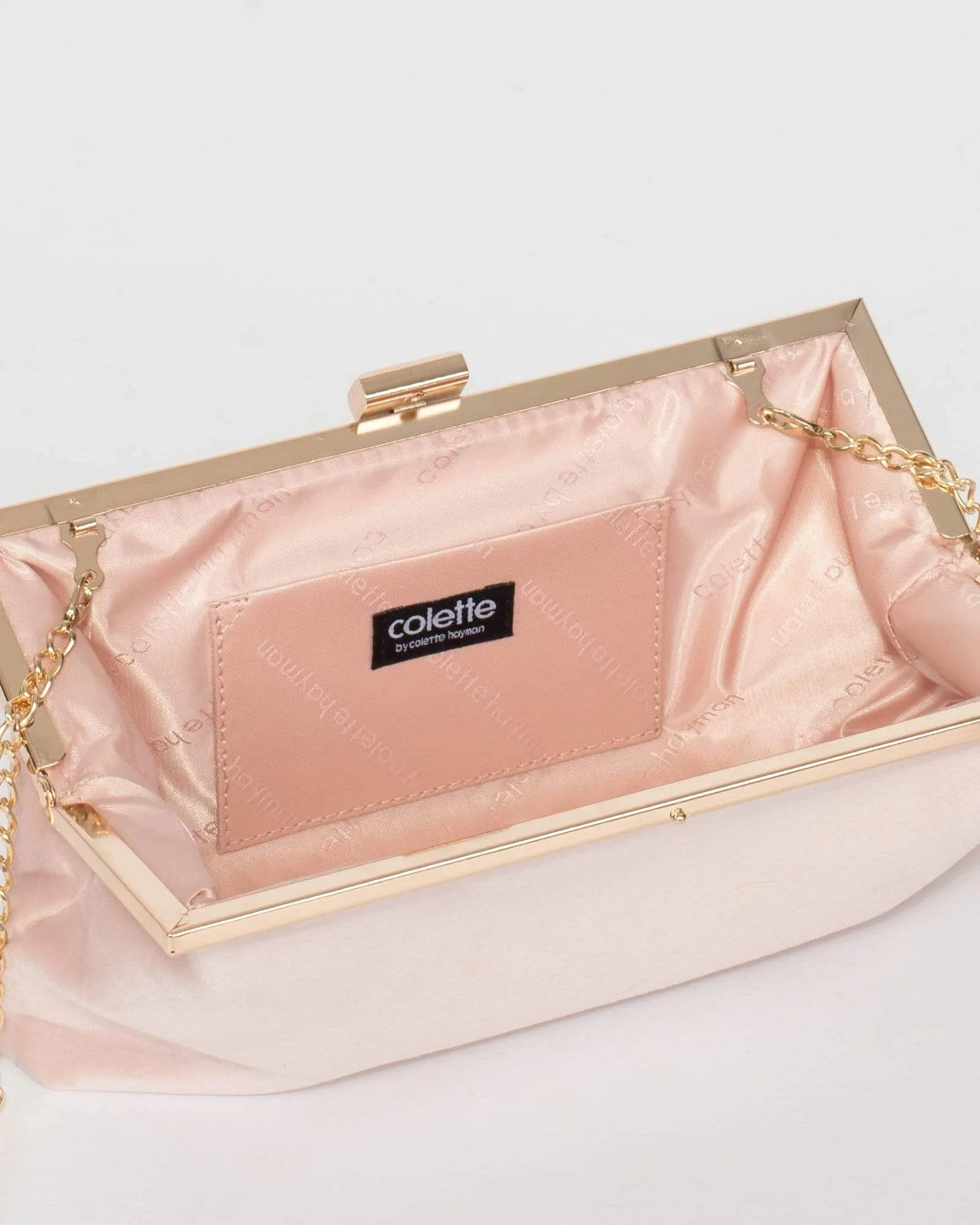 Pink Arya Cry Clutch Bag