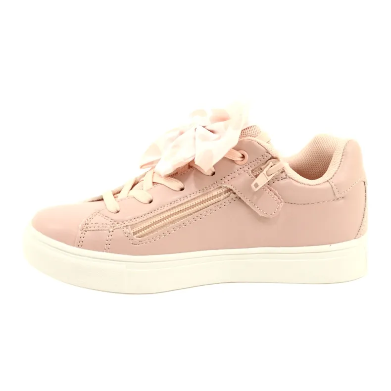 Pink Sorting Sneakers With American Club ES64 Bow