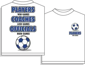 Players Win Short Sleeve Soccer T-Shirt