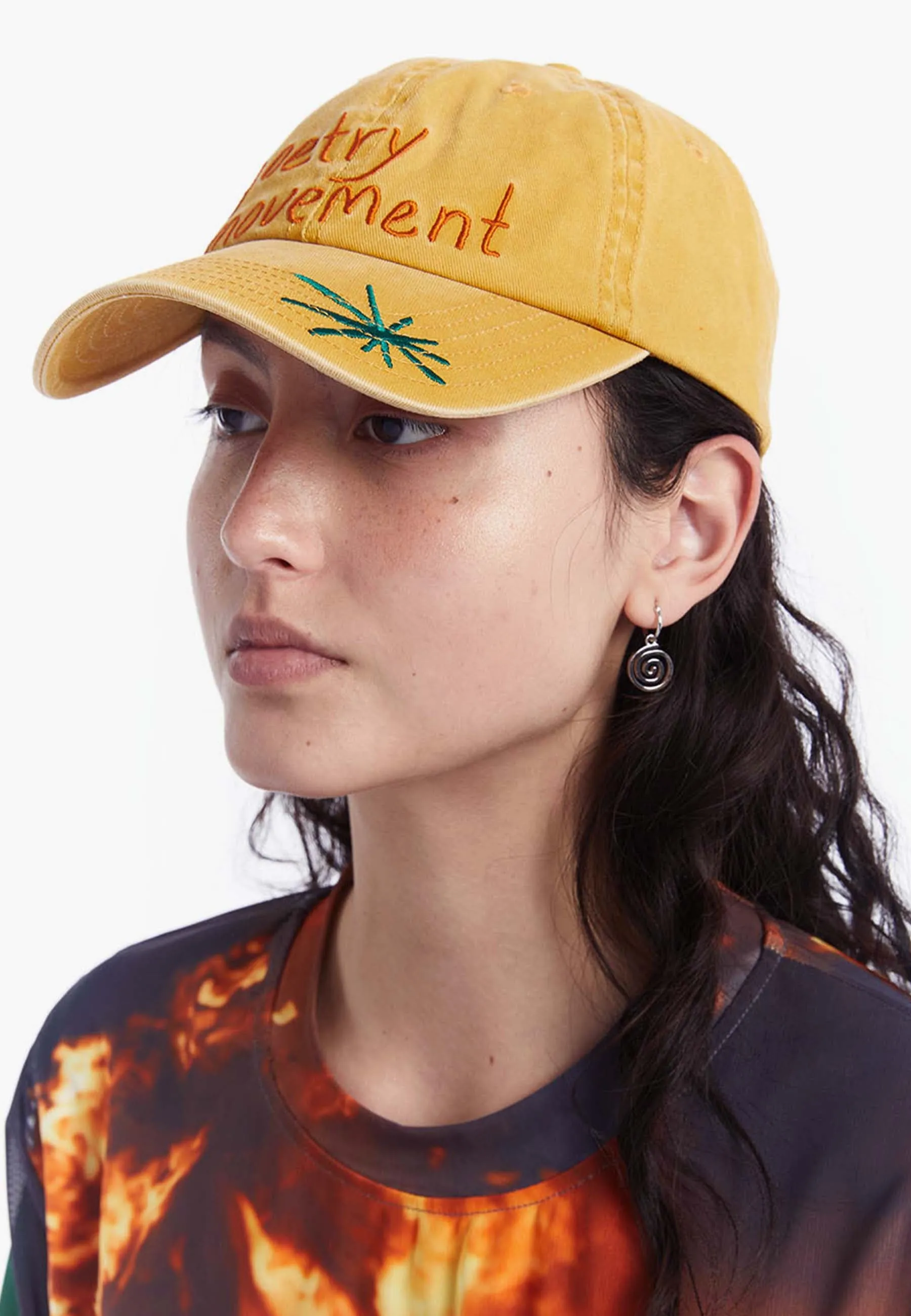 Poetry Movement Baseball Cap - sand