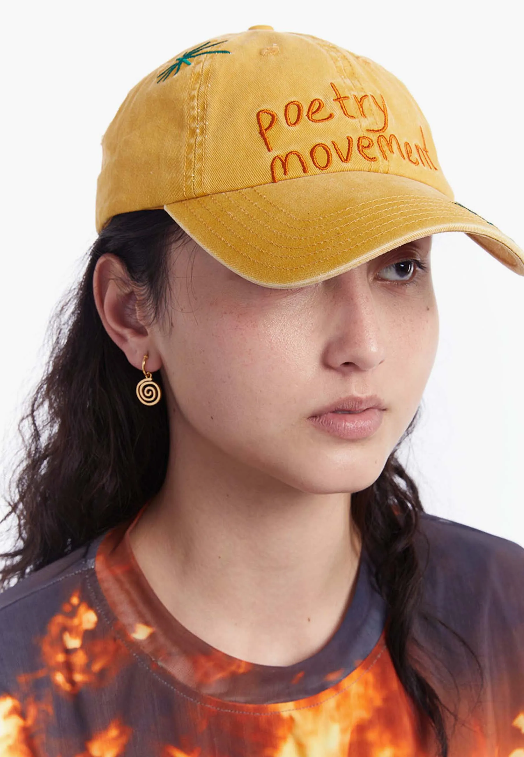 Poetry Movement Baseball Cap - sand