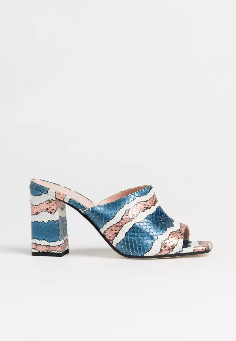 Pollini Pollini Women's Blue Sandals