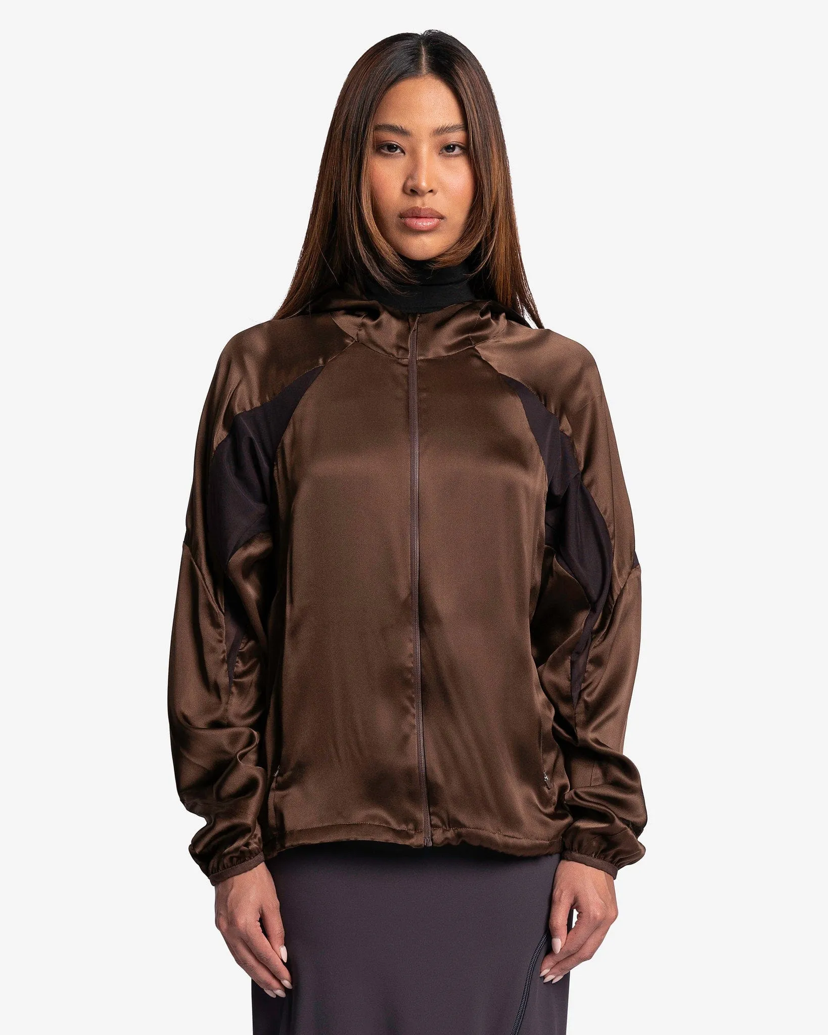 POST ARCHIVE FACTION (P.A.F) Women's 5.0+ Technical Jacket Right in Silk Brown