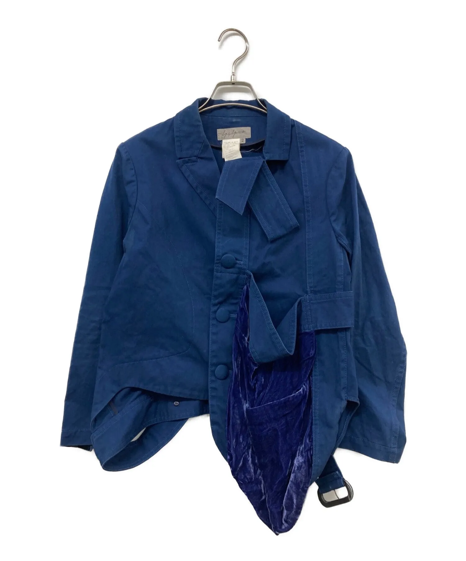 [Pre-owned] Yohji Yamamoto FEMME Jacket with different material changeover FR-J14-049