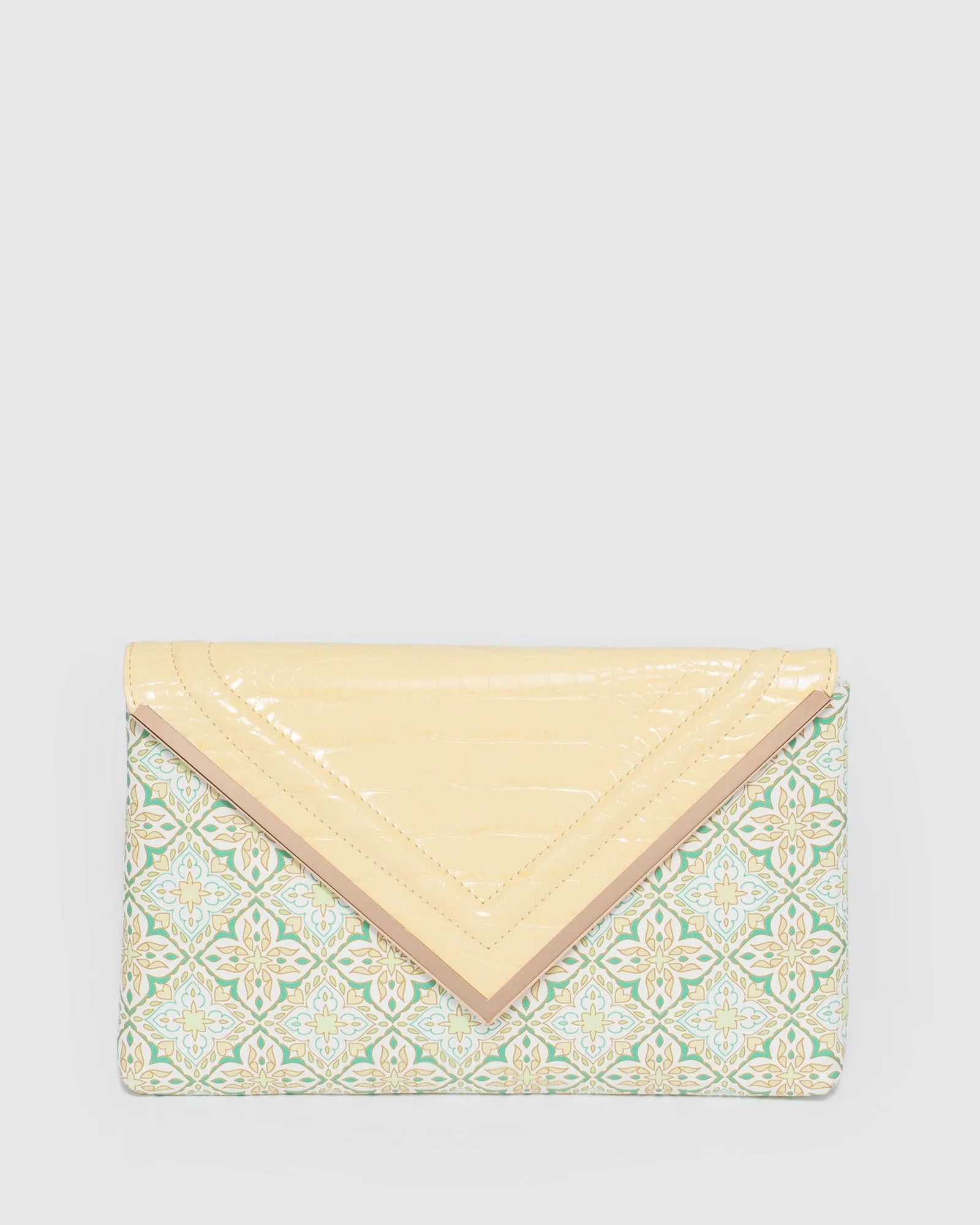 Print Adelia Clutch Bag