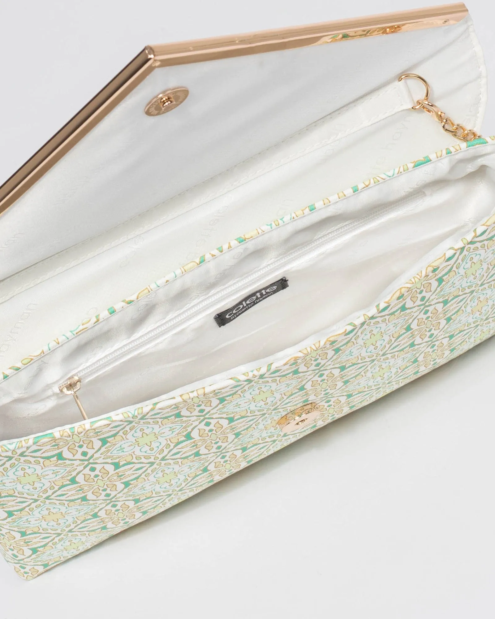 Print Adelia Clutch Bag