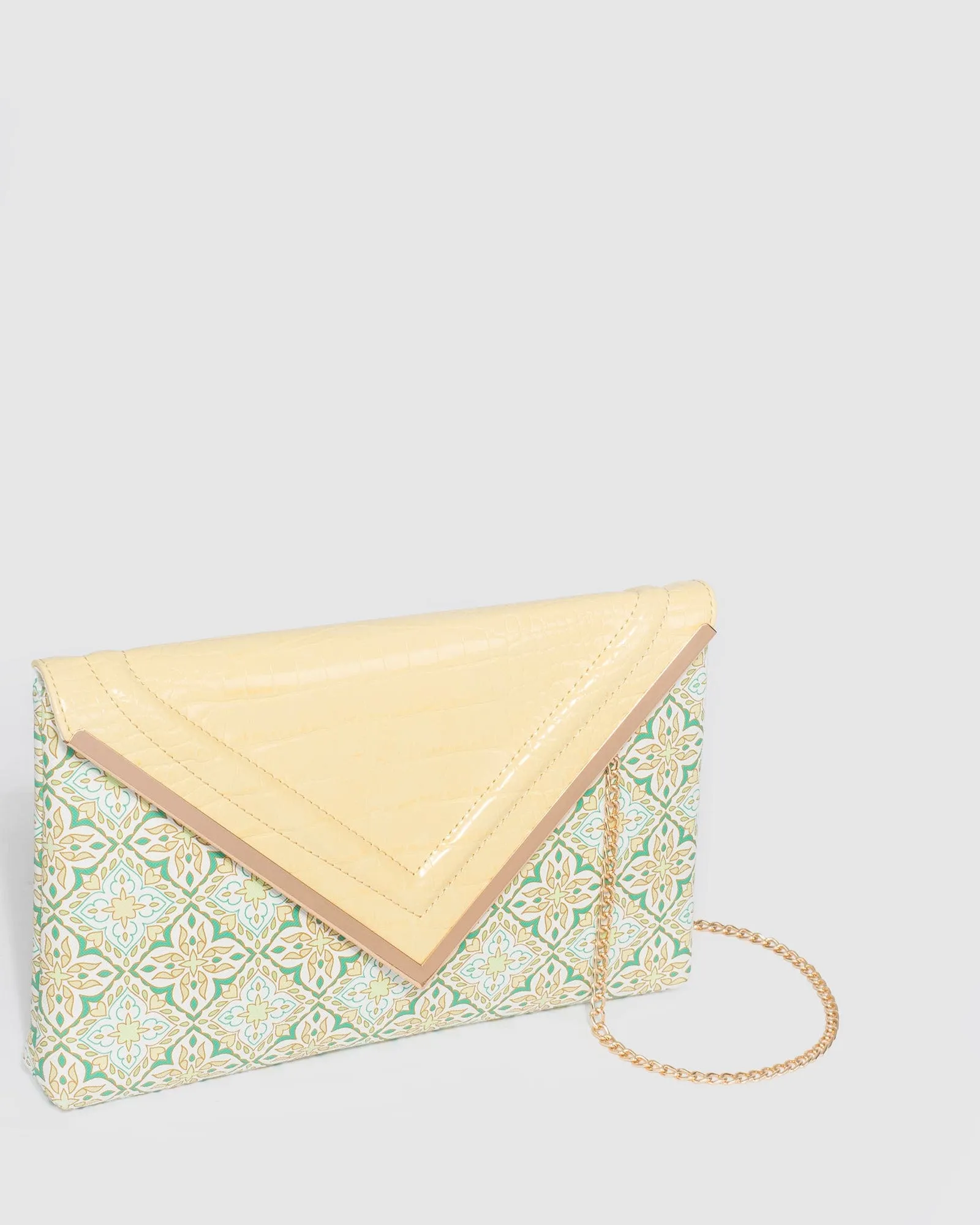 Print Adelia Clutch Bag