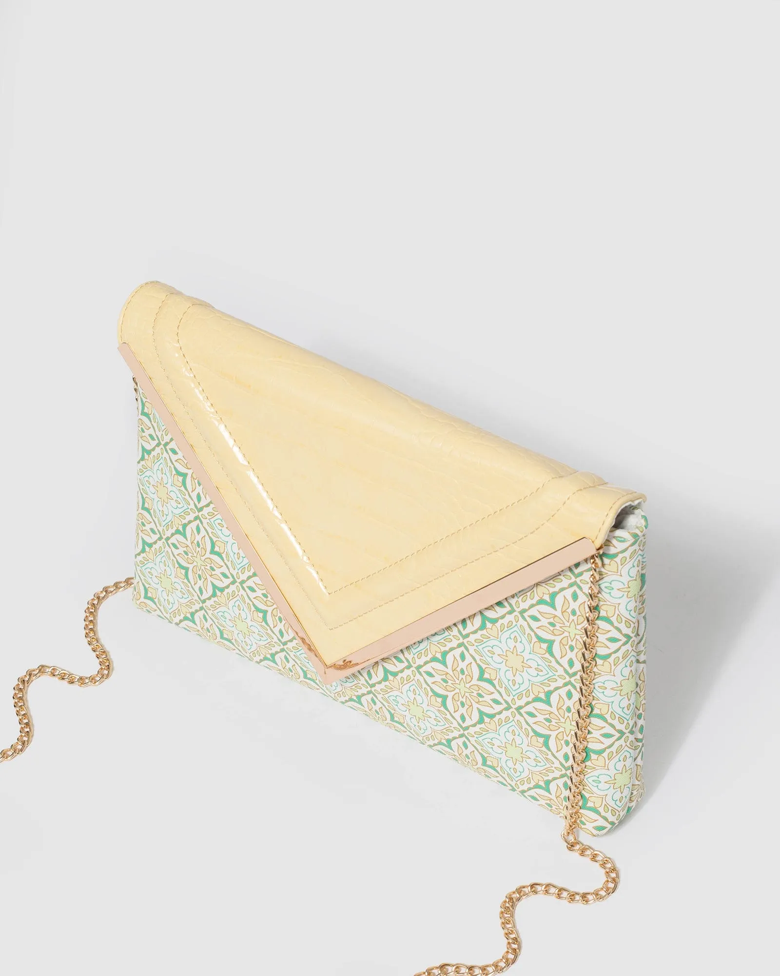 Print Adelia Clutch Bag