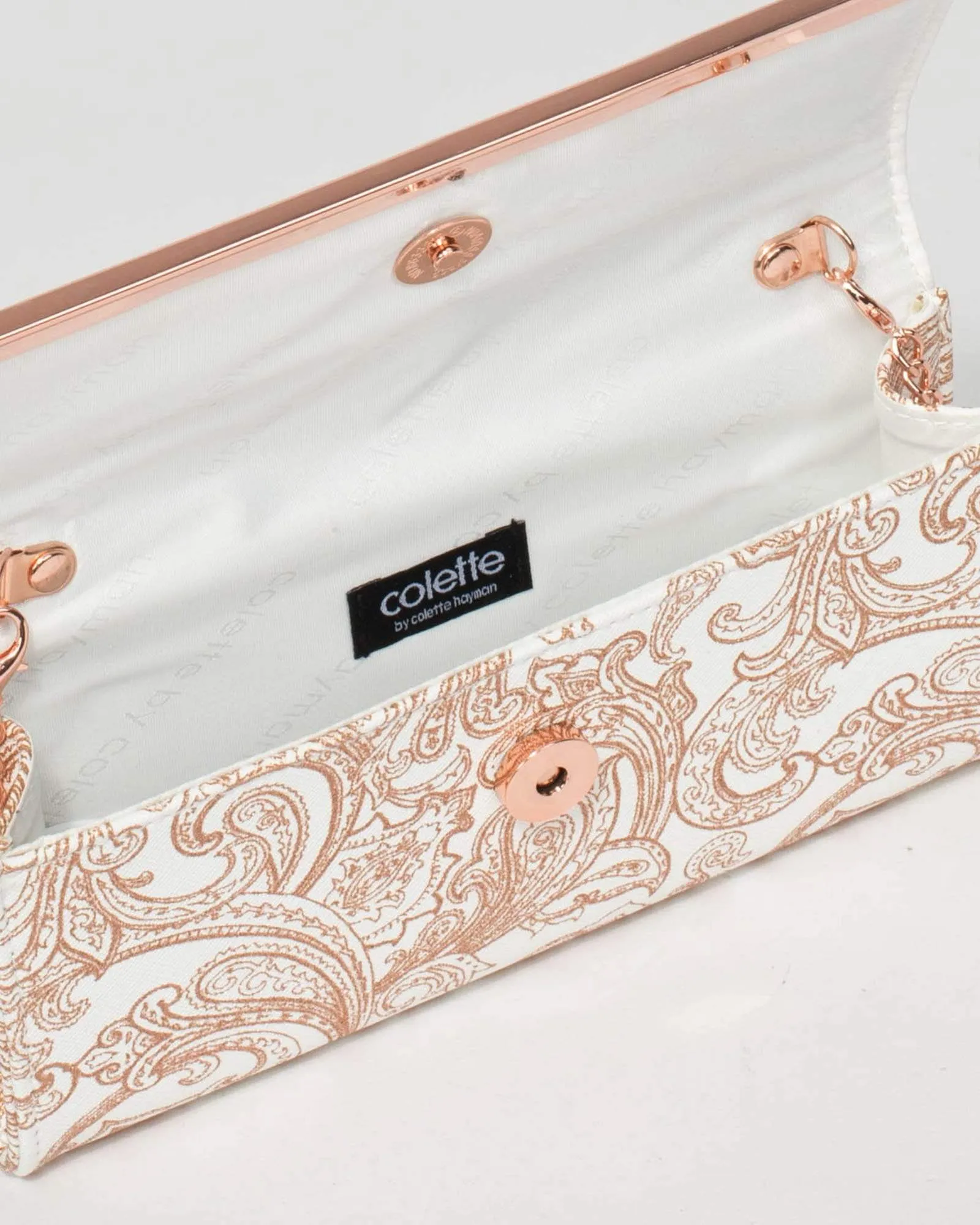 Print Gigi Clutch Bag