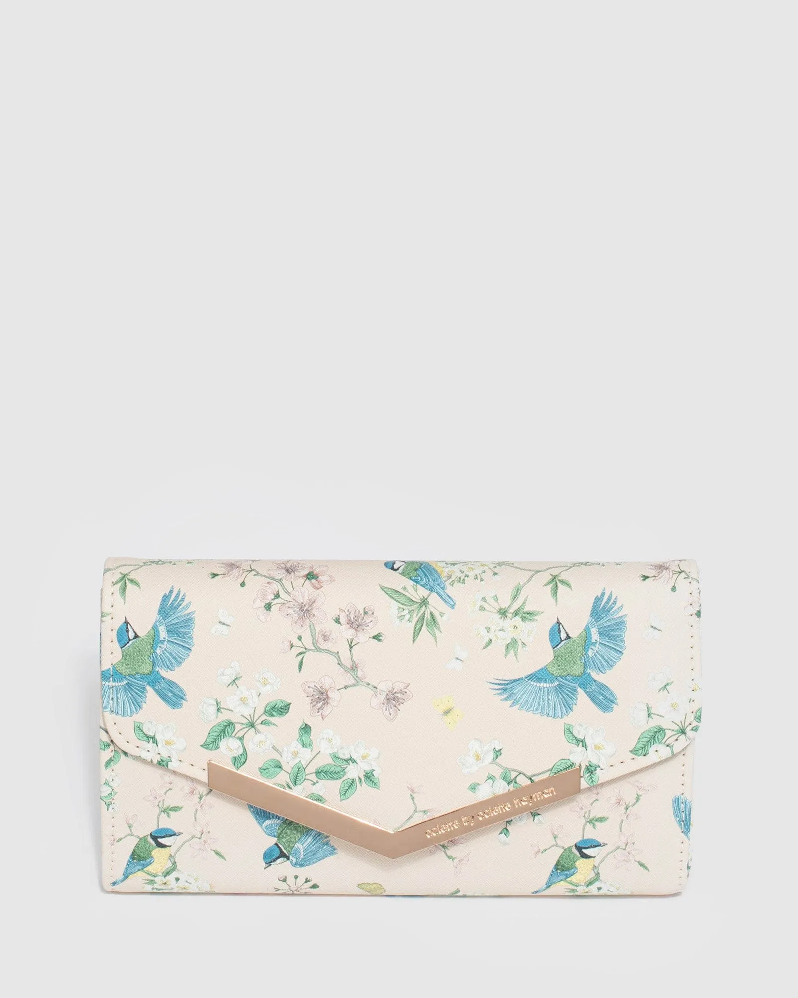 Print Kiah Arrow Clutch Bag