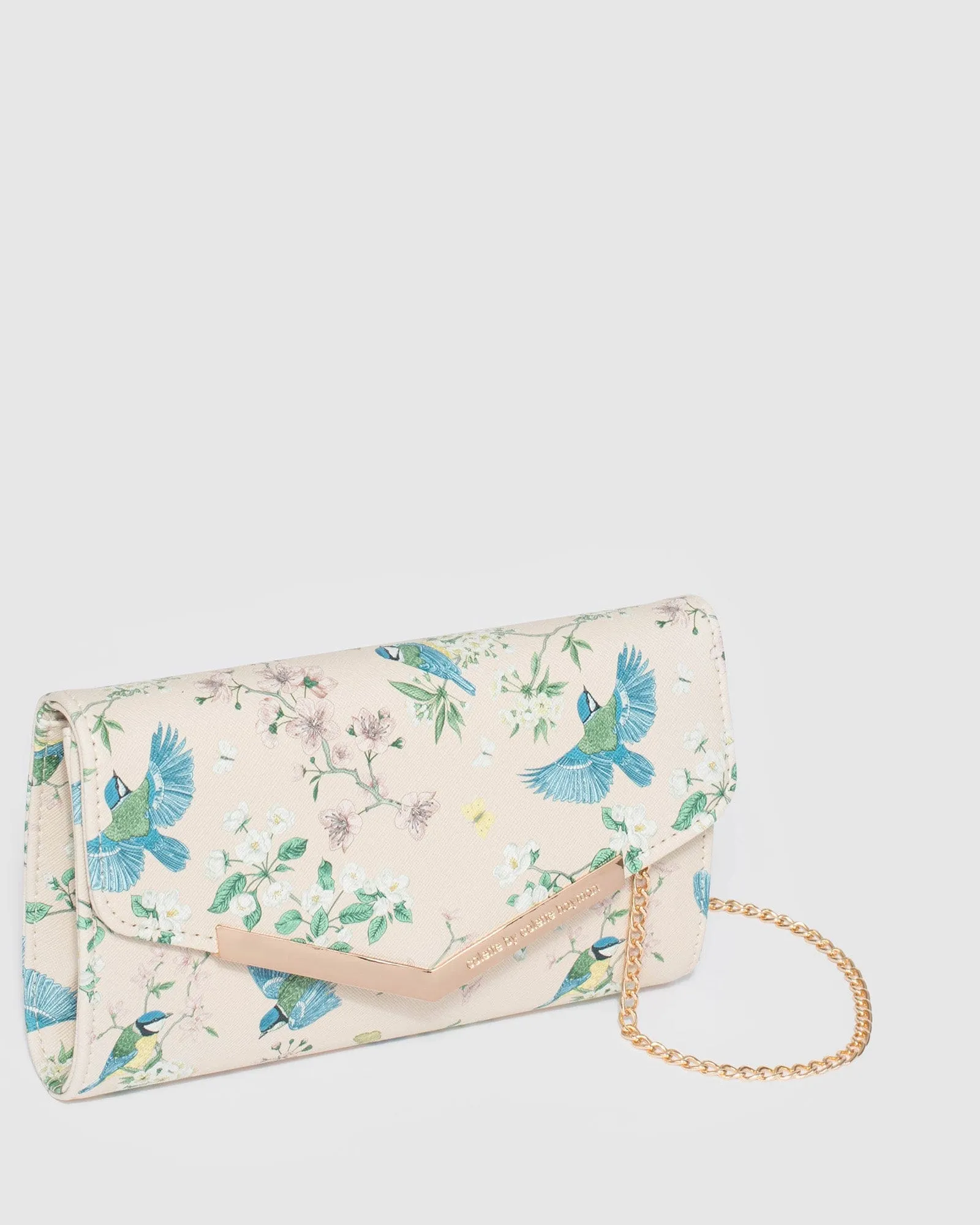 Print Kiah Arrow Clutch Bag