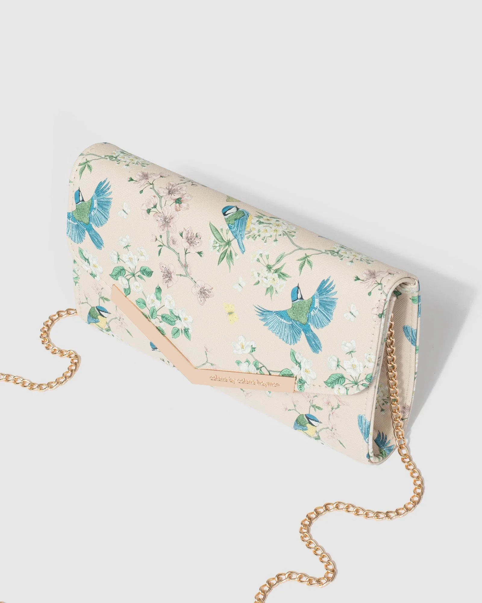 Print Kiah Arrow Clutch Bag