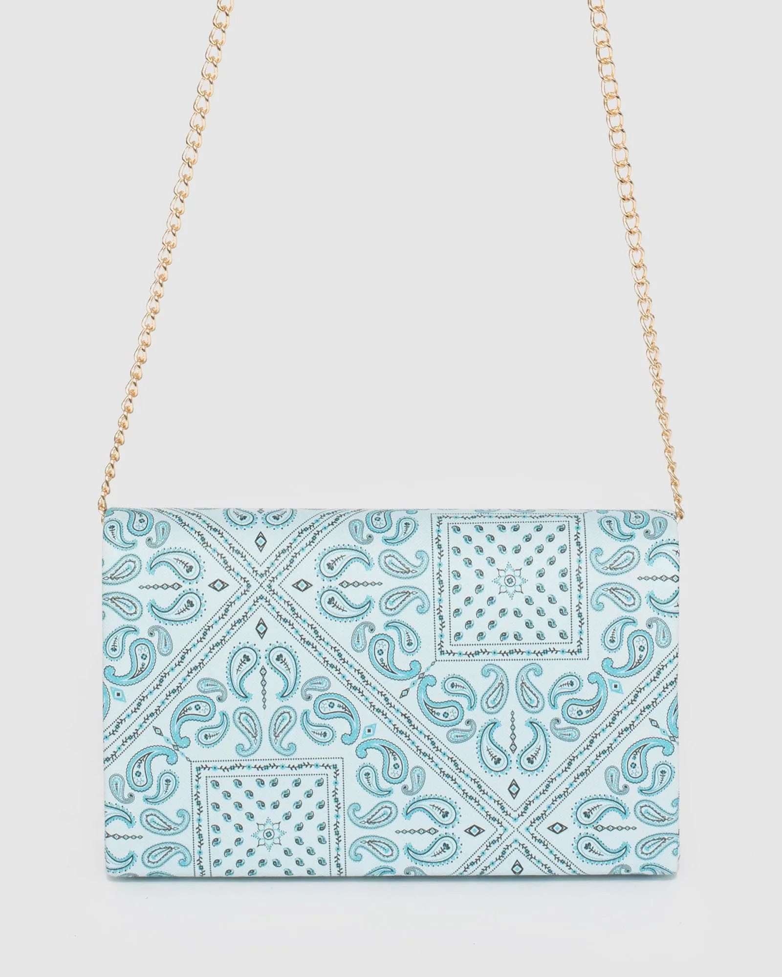 Print Lila Envelope Clutch Bag