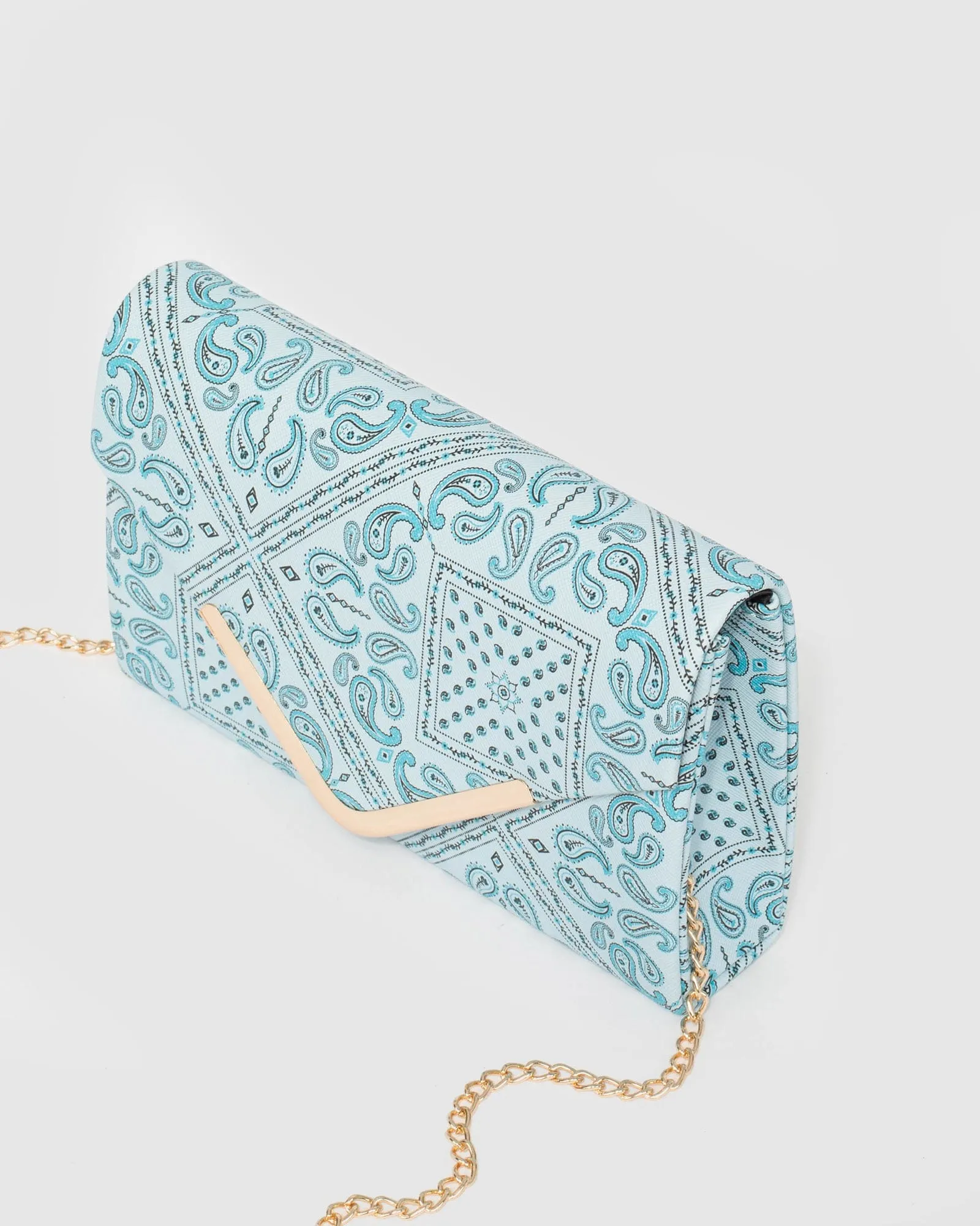 Print Lila Envelope Clutch Bag