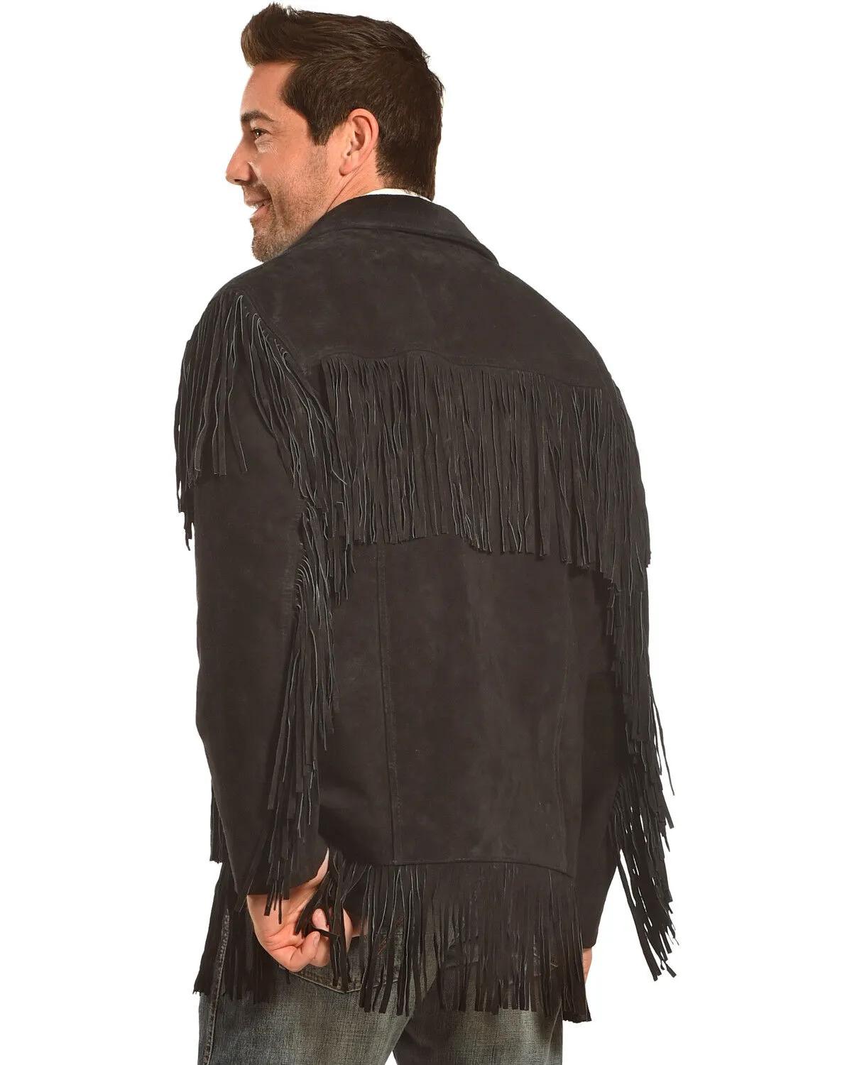 Product Name:  Liberty Wear Men's Suede Fringe Western Jacket