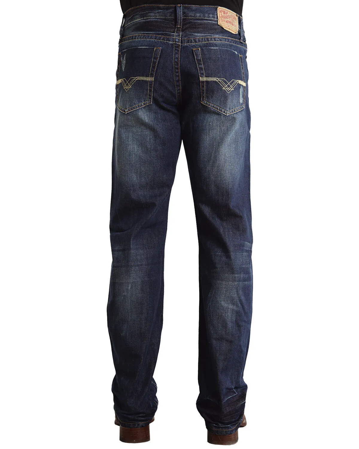 Product Name:  Stetson Modern Fit "V" Stitched Jeans - Big & Tall