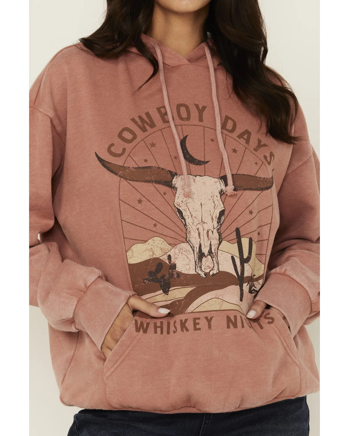 Product Name:  Youth in Revolt Women's Cowboy Days Graphic Hoodie