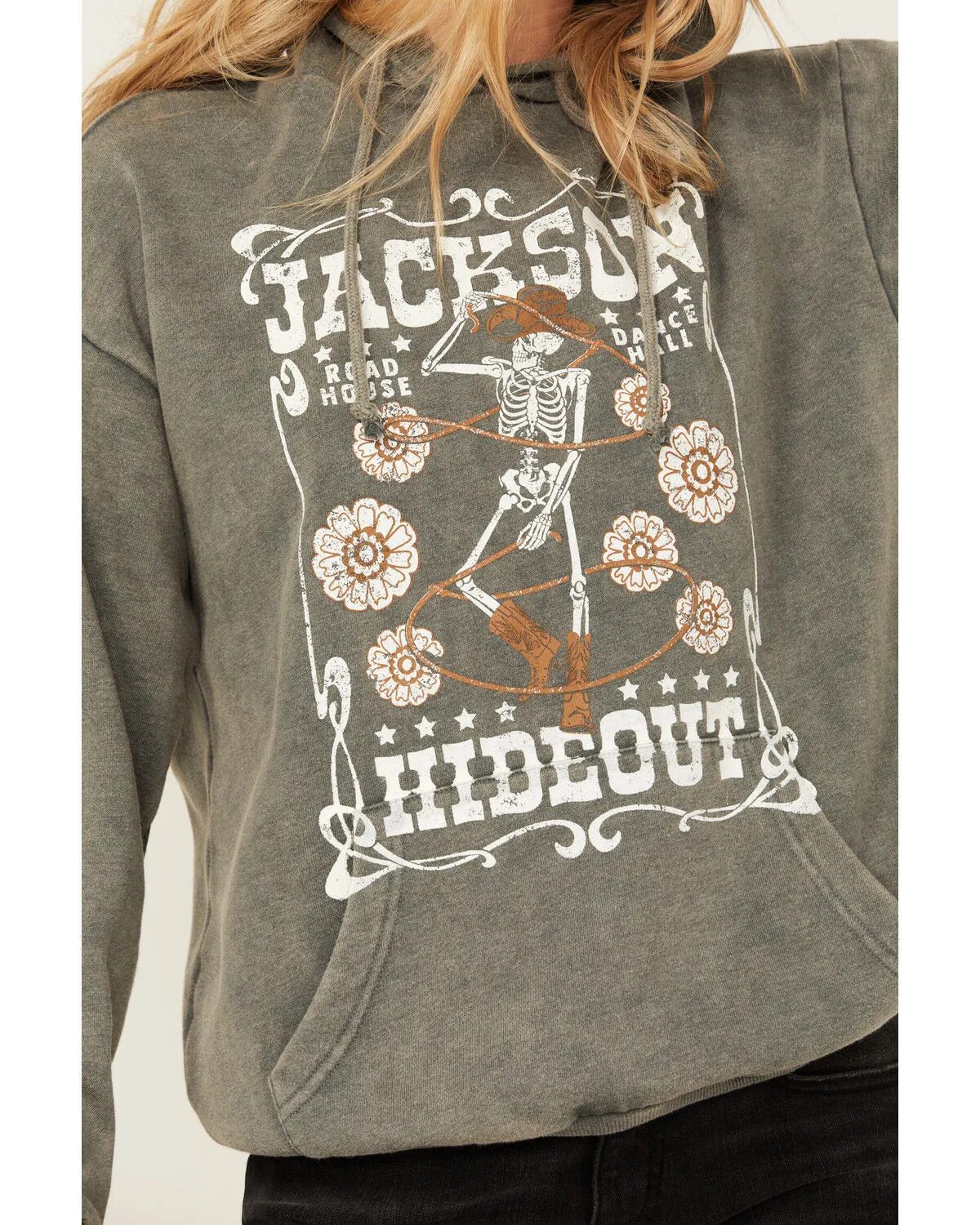 Product Name:  Youth in Revolt Women's Jackson Skeleton Graphic Hoodie