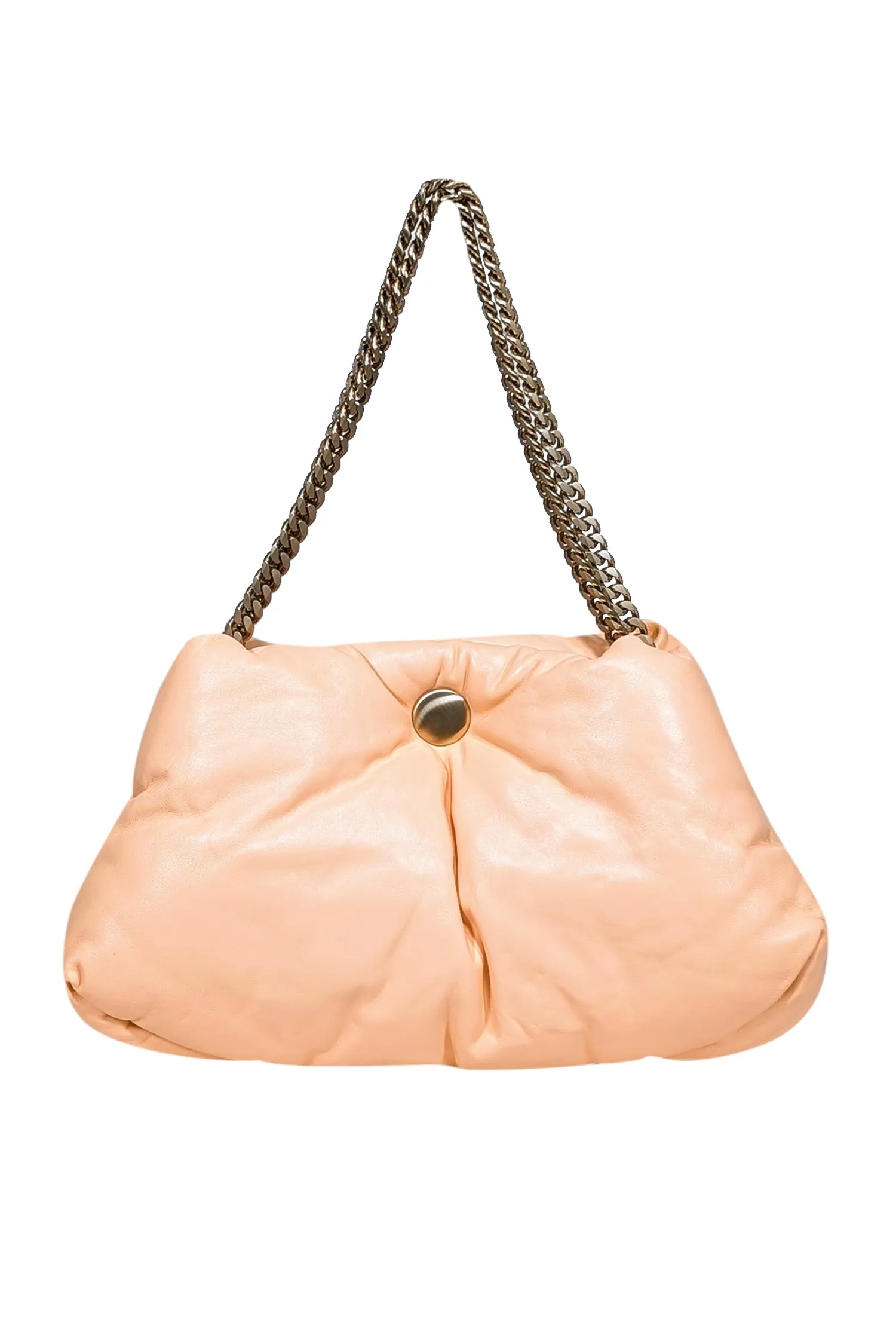 Proenza Schouler - Peach Wo Tobo Puffy Chain Shoulder Bag