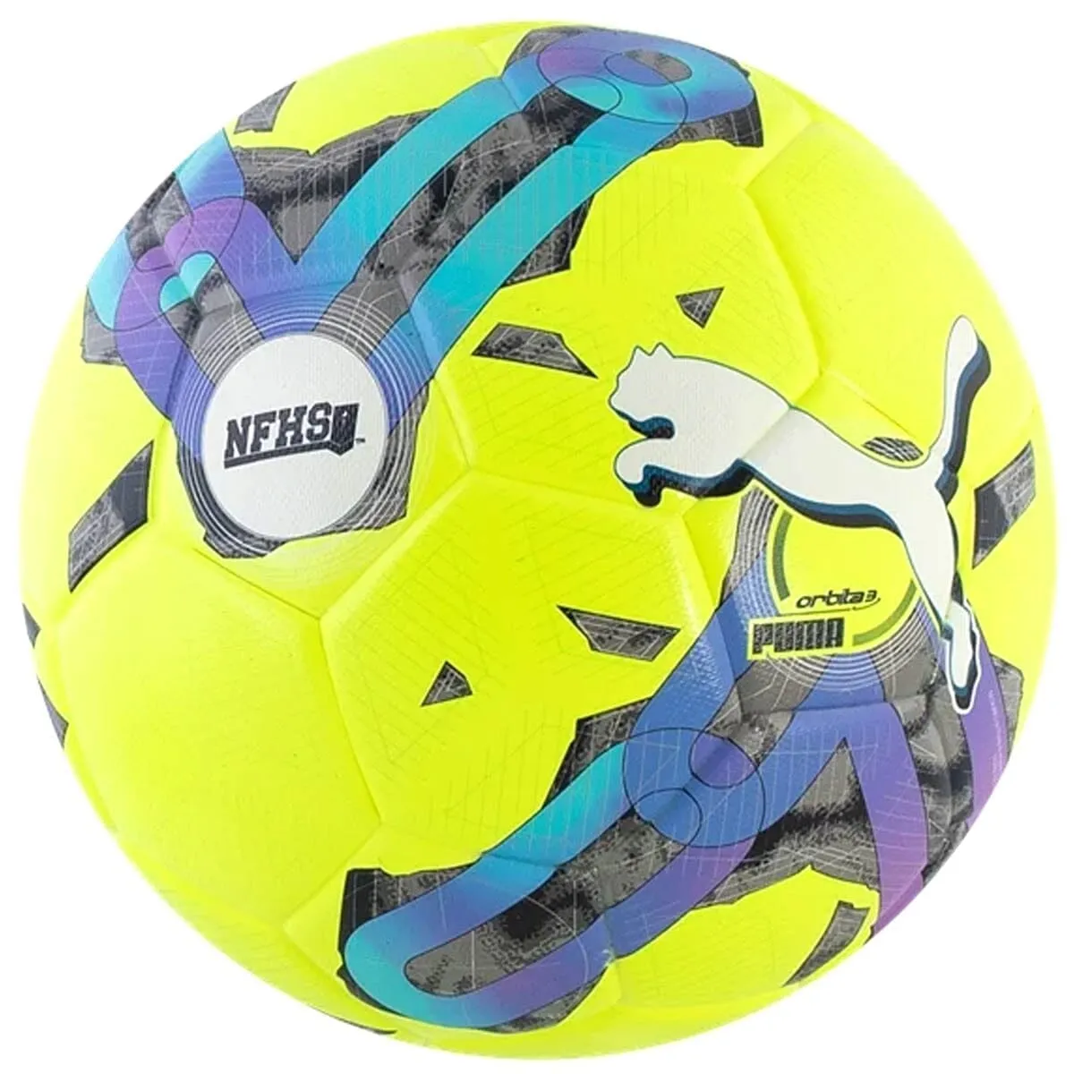 Puma Orbita 3 FIFA Quality NFHS Soccer Ball - Yellow | 08401502 - 6 Packs