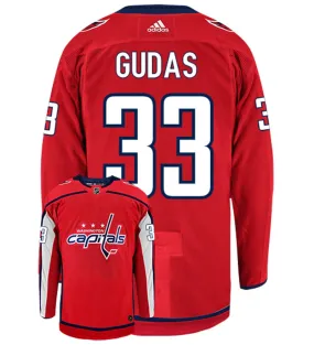 Radko Gudas Washington Capitals Adidas Authentic Home NHL Hockey Jersey     