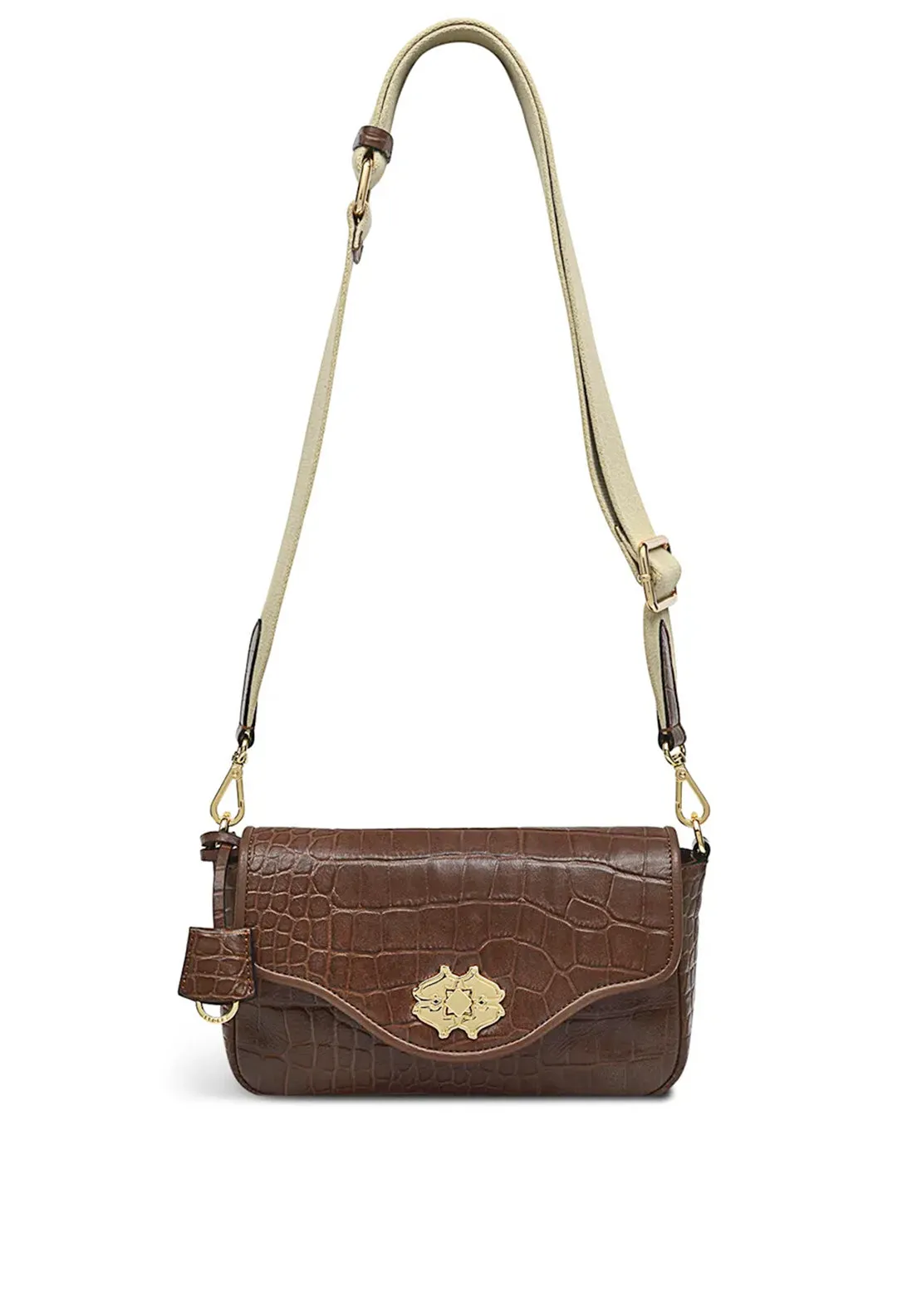 Radley Heirloom Place Faux Cros Crossbody Bag, Walnut