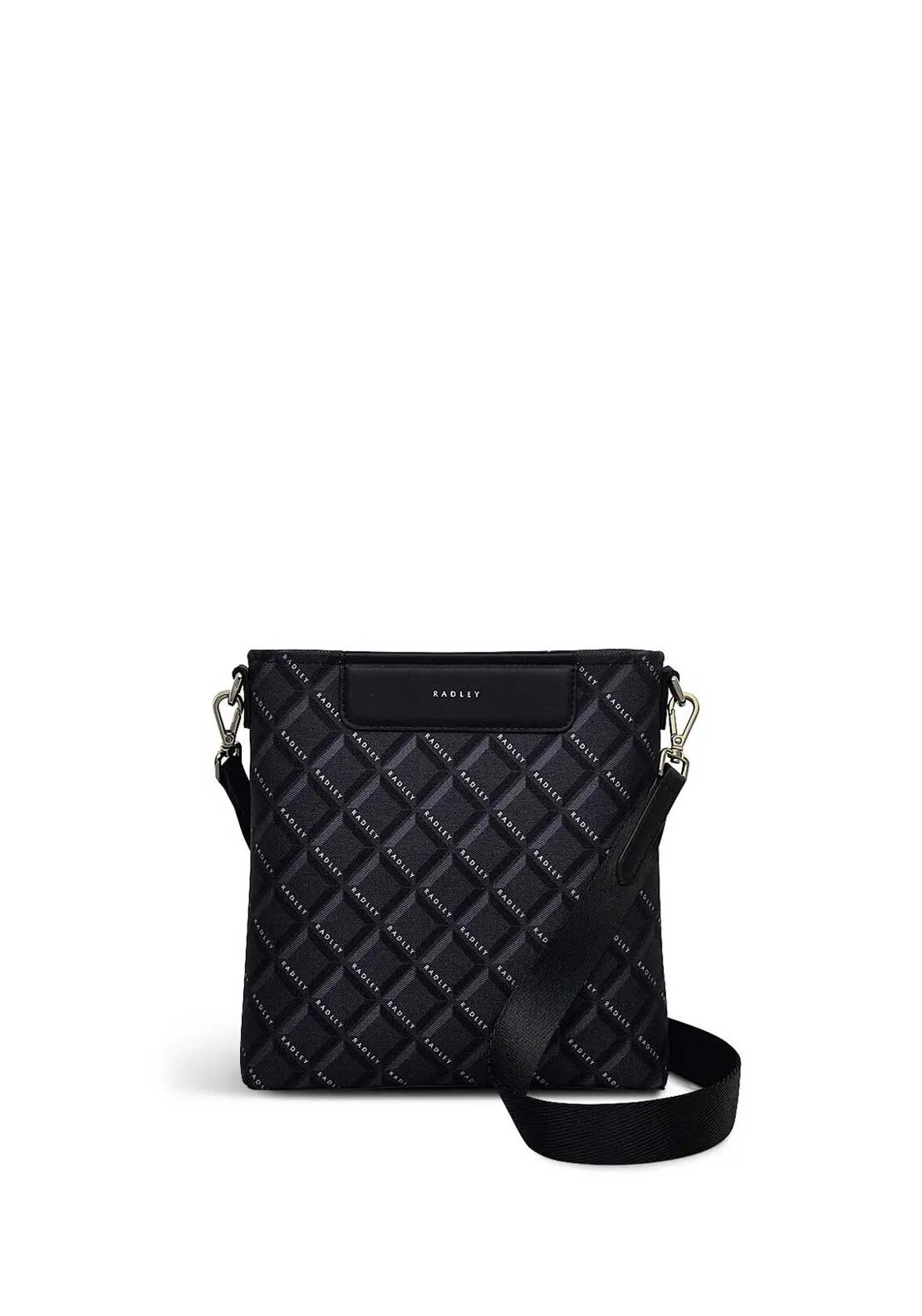 Radley Southwell Gardens Geometric Crossbody Bag, Black