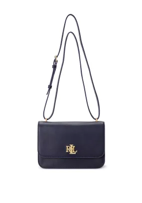 Ralph Lauren Sophee Leather Crossbody Bag, Refined Navy