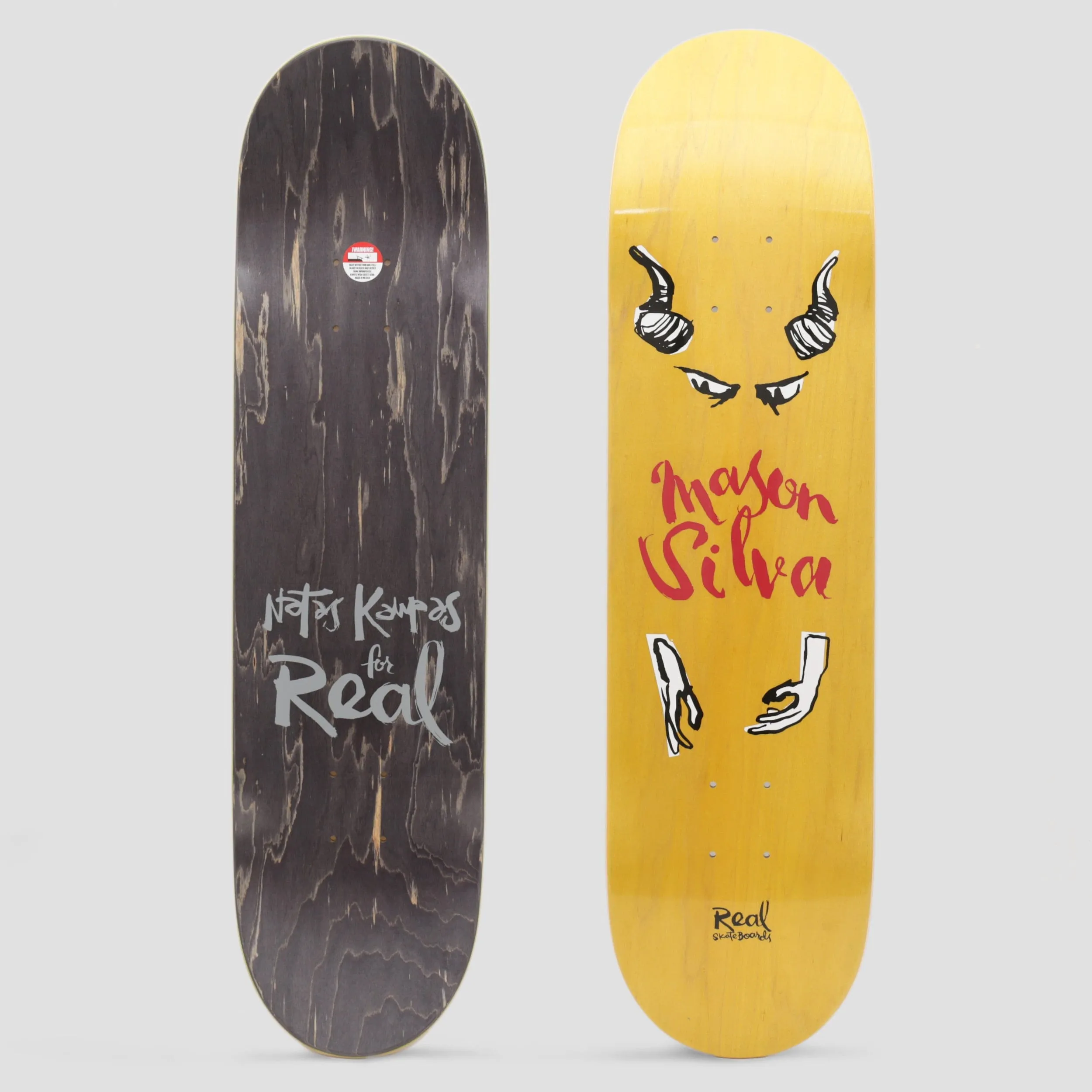 Real 8.12 Mason Natas II Skateboard Deck