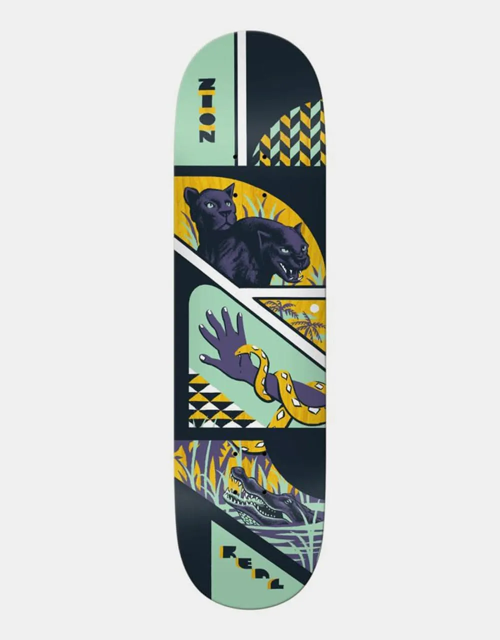 Real Zion Storyboard Skateboard Deck - 8.06