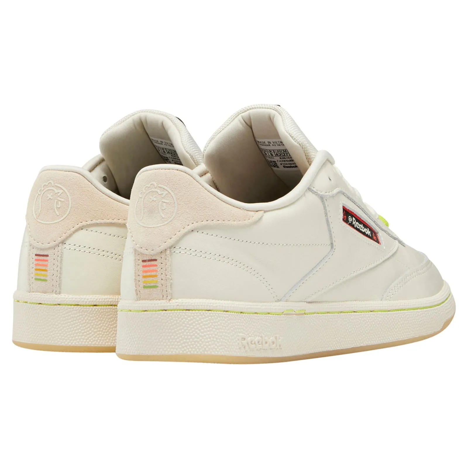 Reebok Classics Club C 85 x Hot Ones 'Scoville Levels' Trainers - White