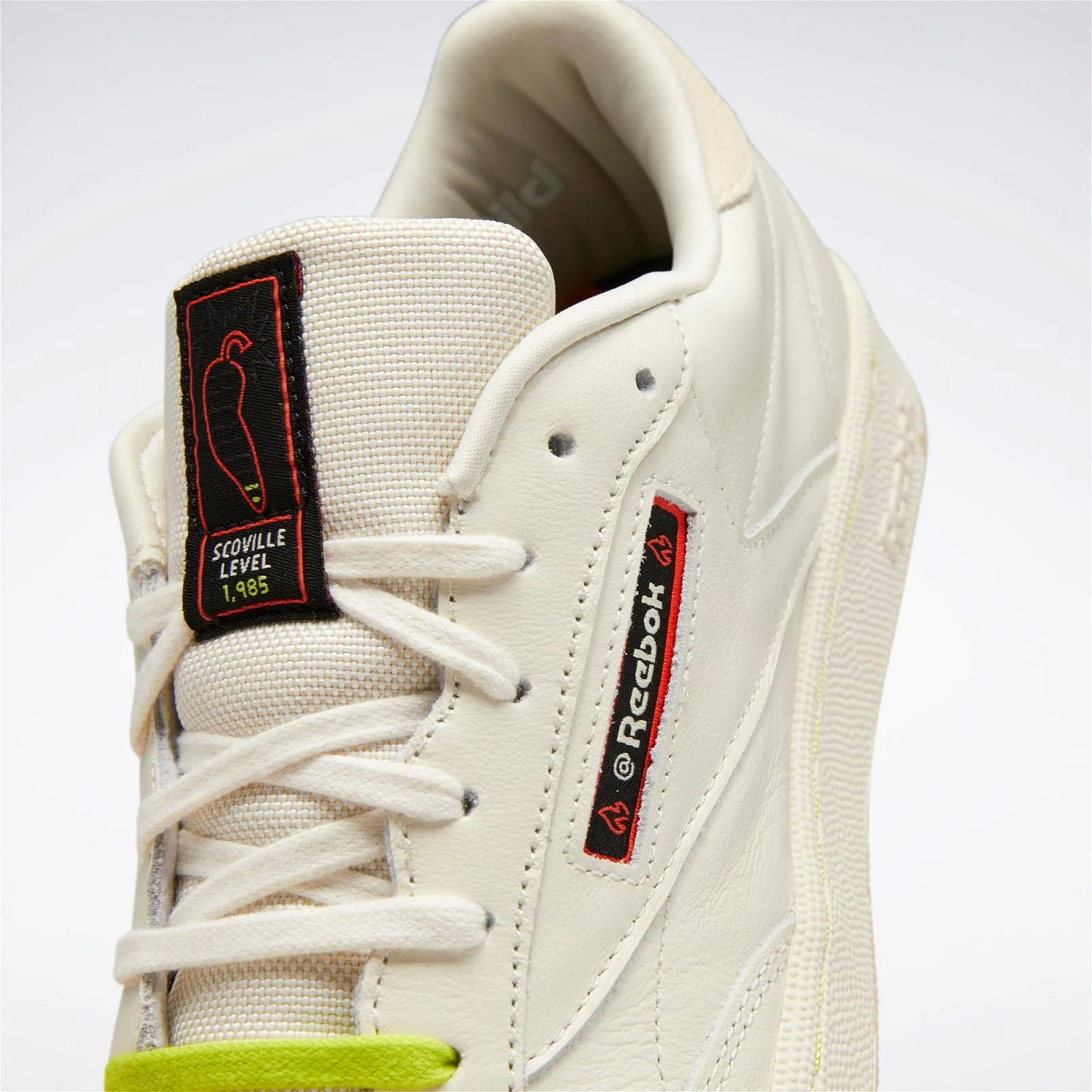 Reebok Classics Club C 85 x Hot Ones 'Scoville Levels' Trainers - White