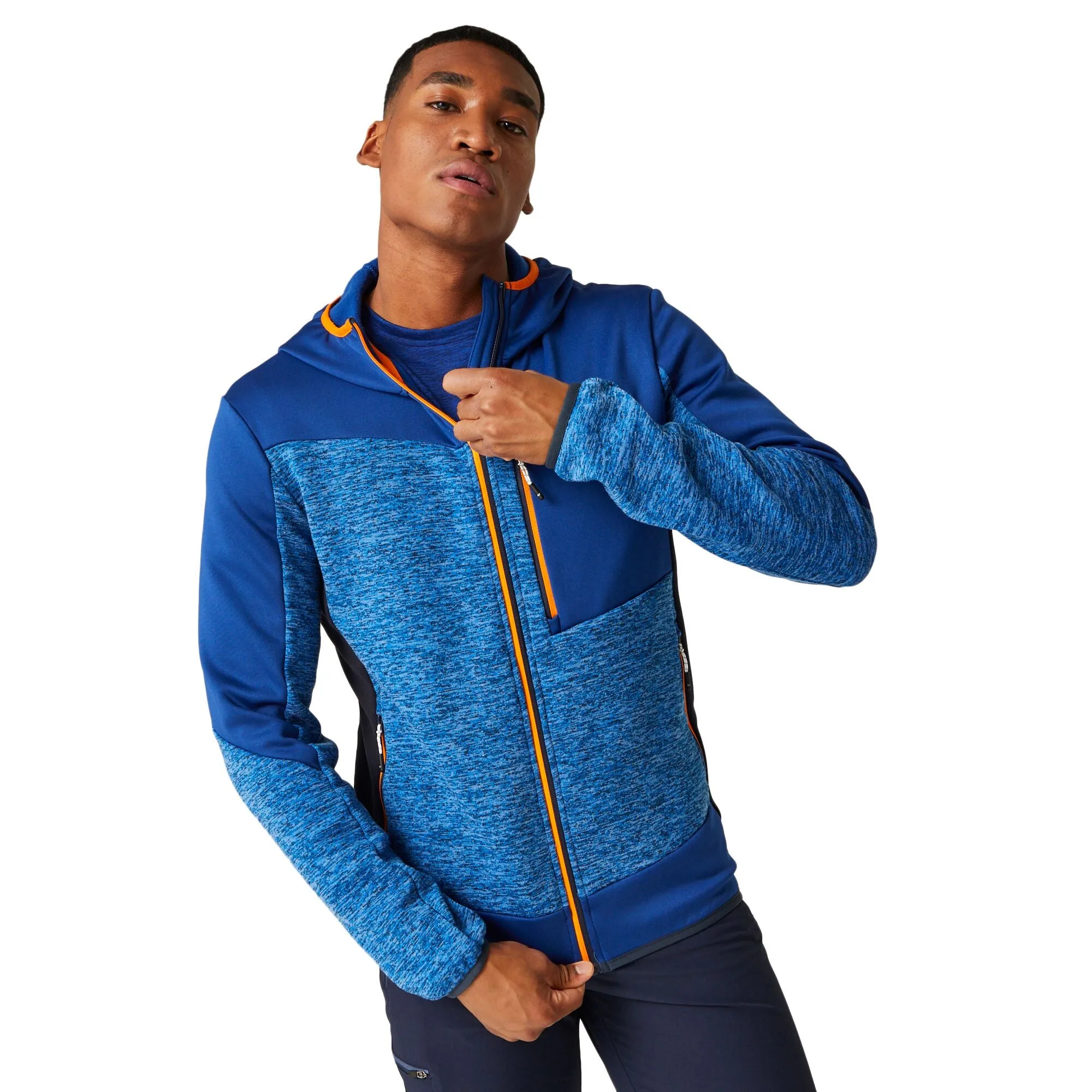 Regatta Mens Cadford VI Hooded Full Zip Fleece Jacket