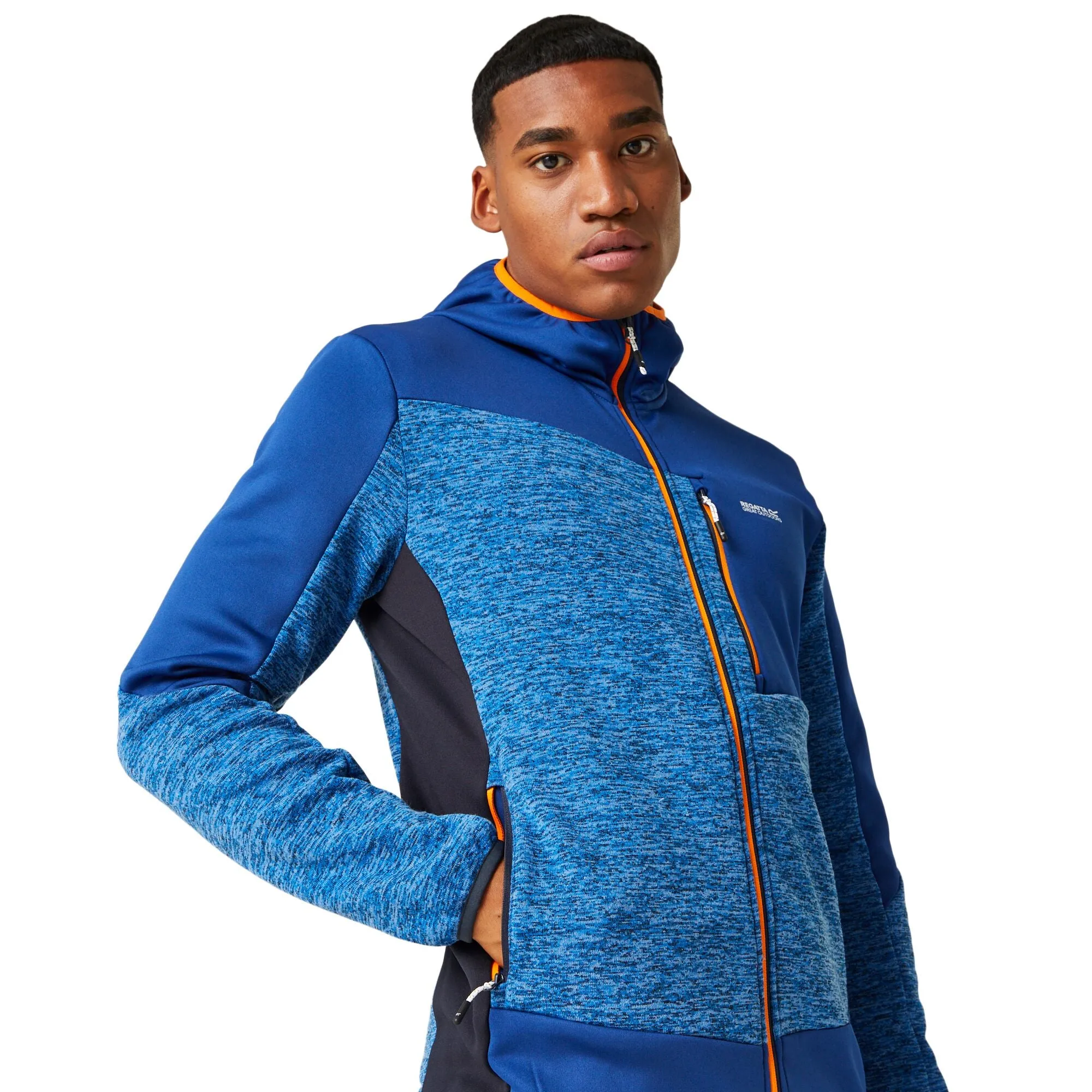 Regatta Mens Cadford VI Hooded Full Zip Fleece Jacket