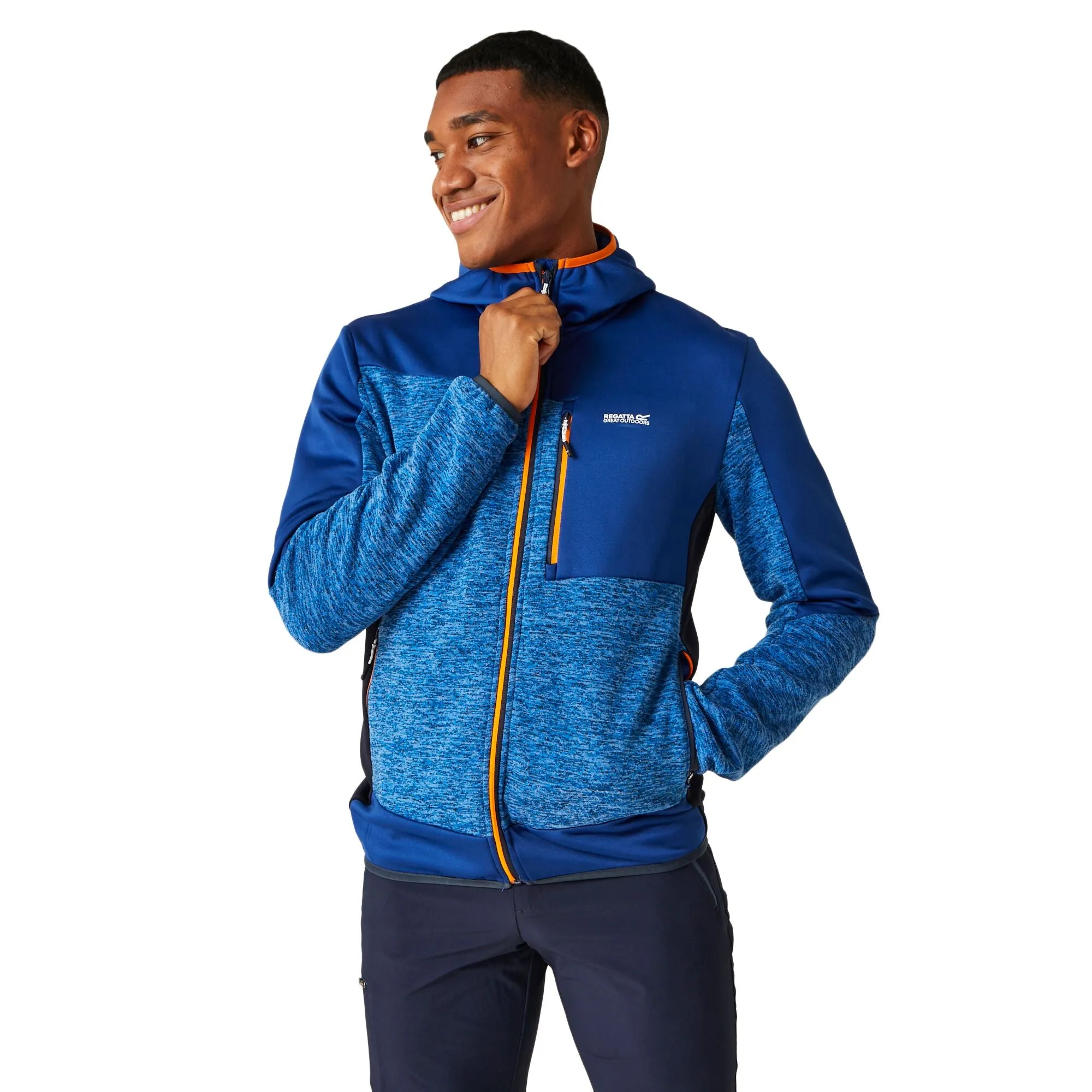 Regatta Mens Cadford VI Hooded Full Zip Fleece Jacket