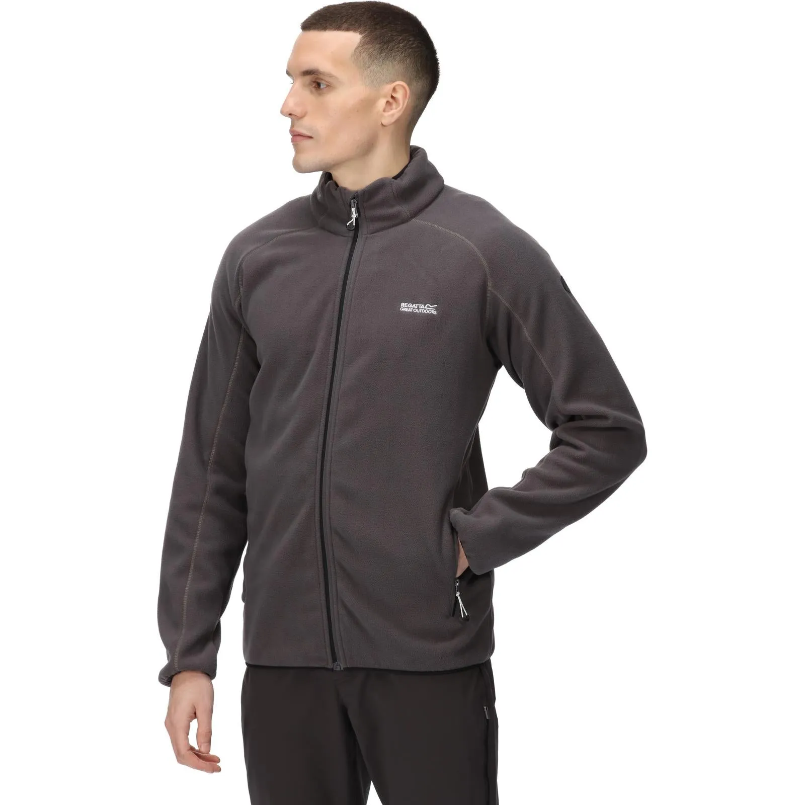 Regatta Mens Hadfield Full Zip Fleece Jacket