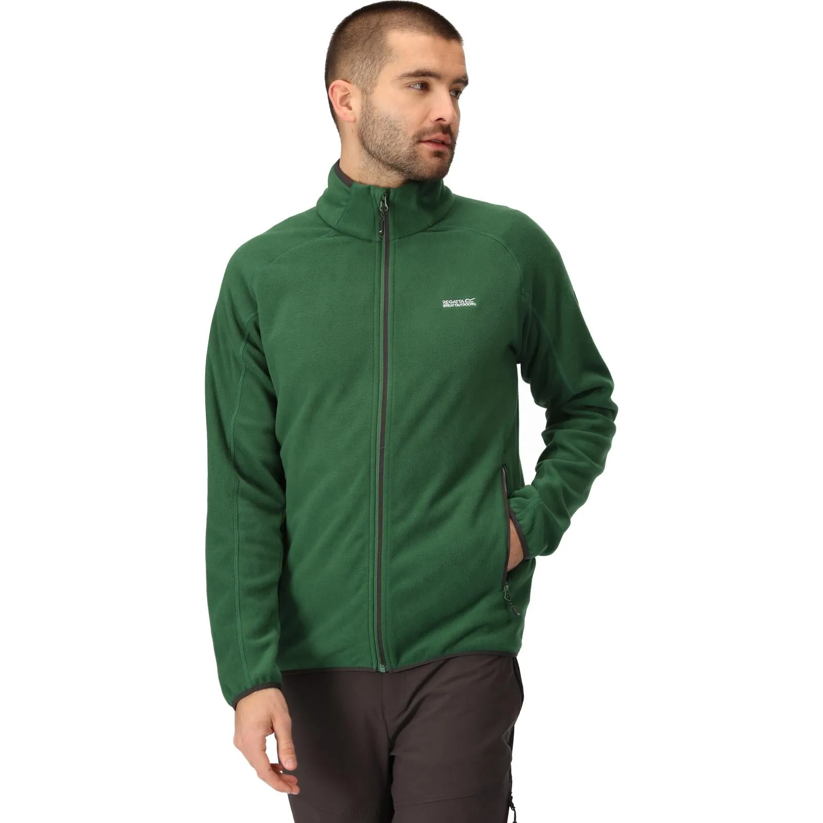 Regatta Mens Hadfield Full Zip Fleece Jacket